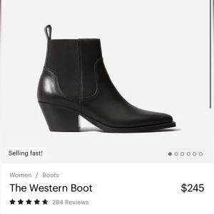 Everlane Western Boot